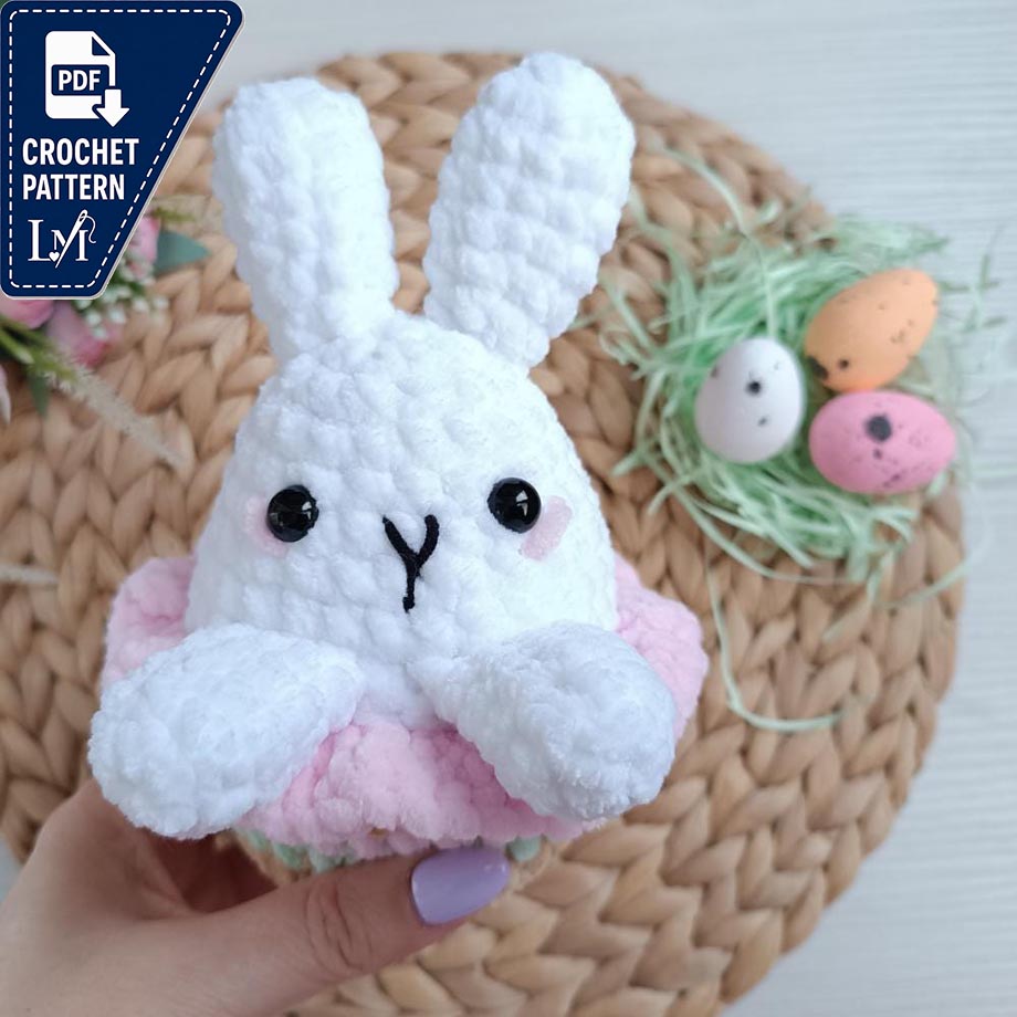 Easter Bunny Crochet Patterns for Spring Gifts, Decor & Amigurumi Projects 10